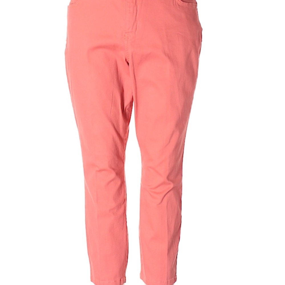 Salmon coloured pants